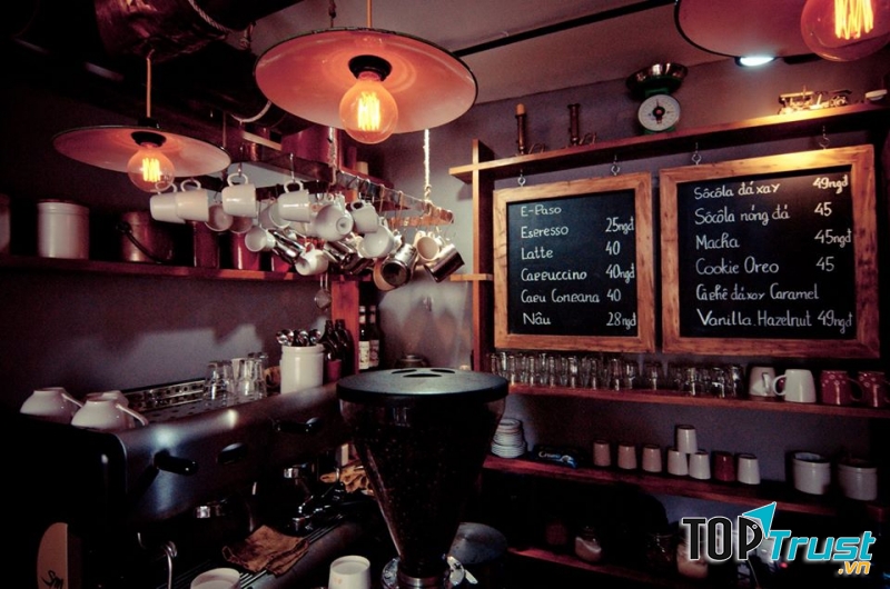 E Paso Coffee là một trong những quán cafe được người nước ngoài rất yêu thích.