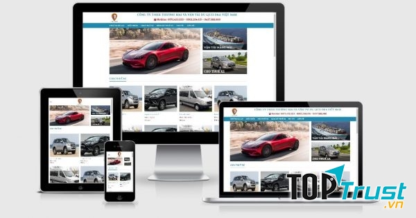 Website cho thuê ô tô