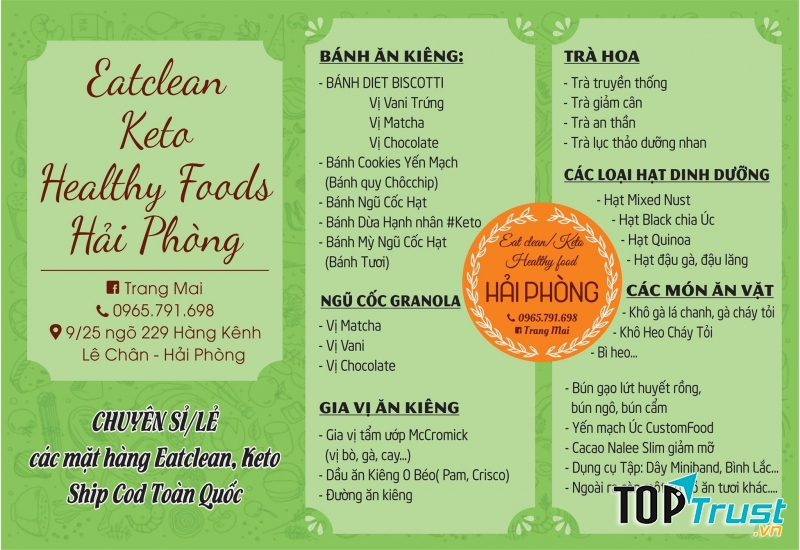 Eat Clean/ Keto - Healthy Foods Hải Phòng