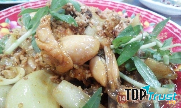 Ếch xào Môn ngọt - Nguồn Internet