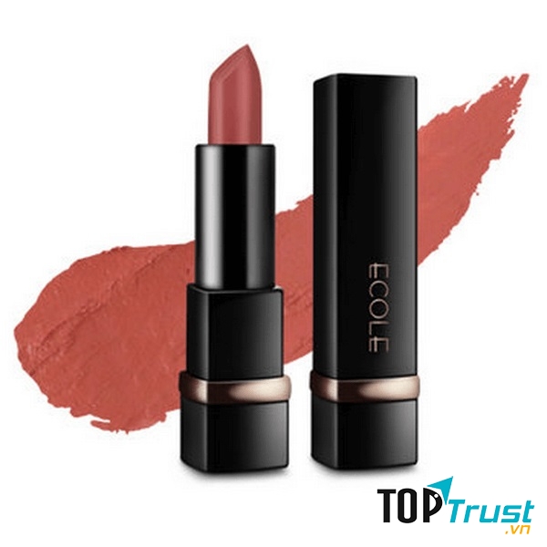 Ecole Shine Black Lipstick