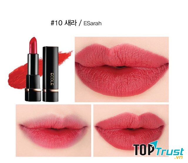 Ecole Shine Black Lipstick