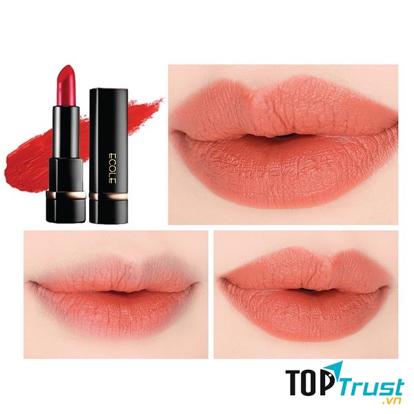 Ecole Shine Black Lipstick