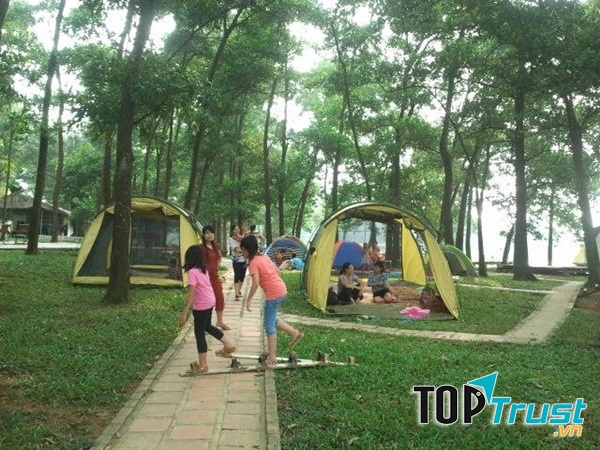 Ecopark là một địa điểm nghỉ dưỡng phù hợp cho gia đình