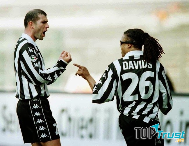 Edgar Davids và Antonio Conte