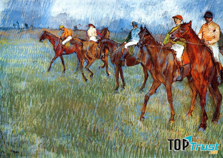 Tác phẩm của họa sĩ Edgar Degas