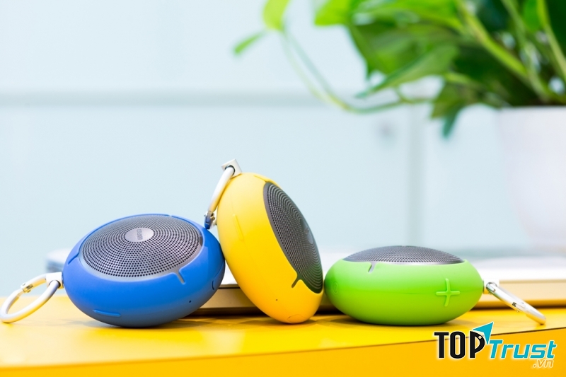 Loa bluetooth Edifier MP100 có vẻ ngoài rất xinh xắn, đáng yêu và nổi bật.