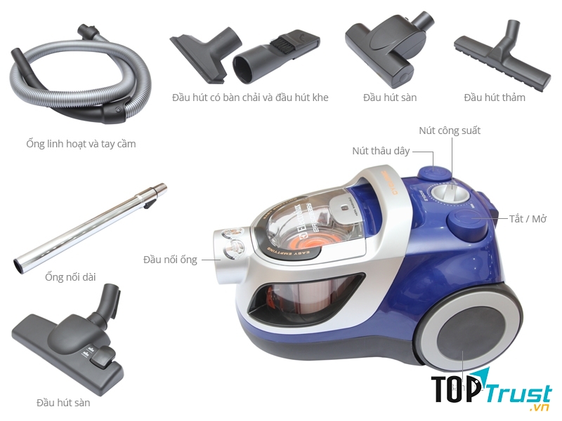 Máy hút bụi Electrolux ZTF7660 2100 W