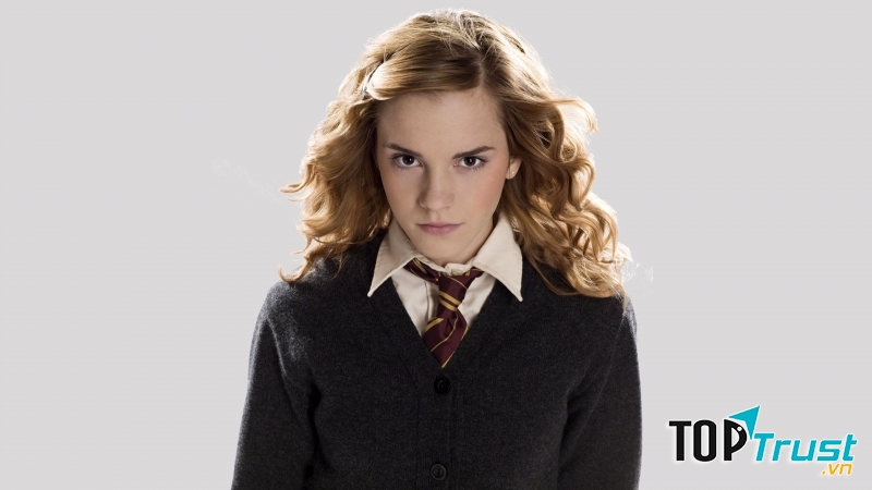 Emma Watson trong vai Hermione ở phim Harry Potter