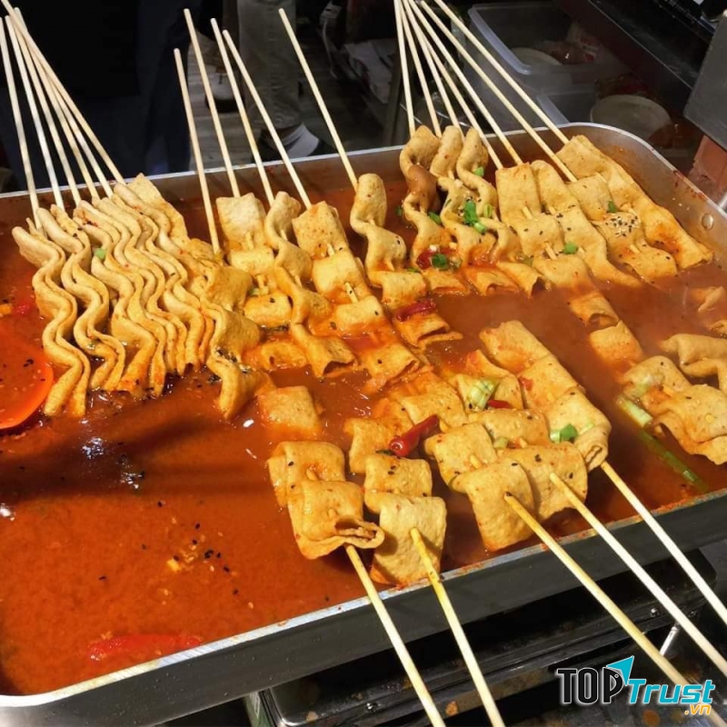 Eomuk - Chả cá xiên Hàn Quốc