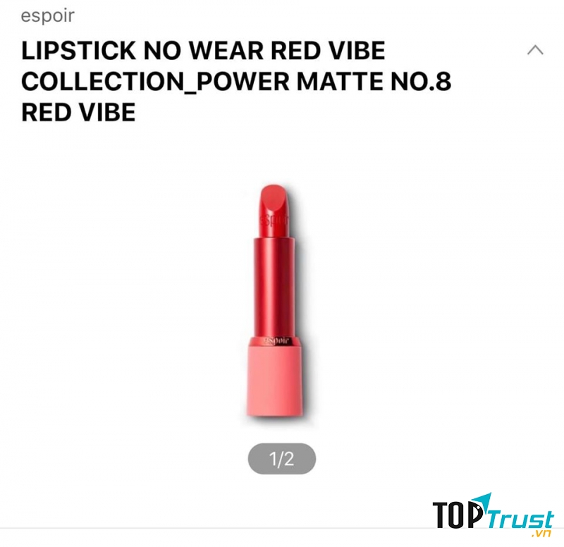 Espoir No wear Red Vibe Collection