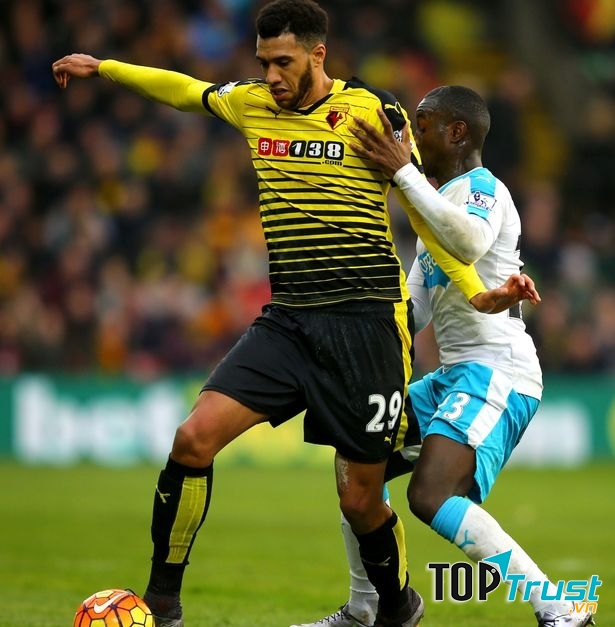 Etienne Capoue (Watford - 34,83 km/h)