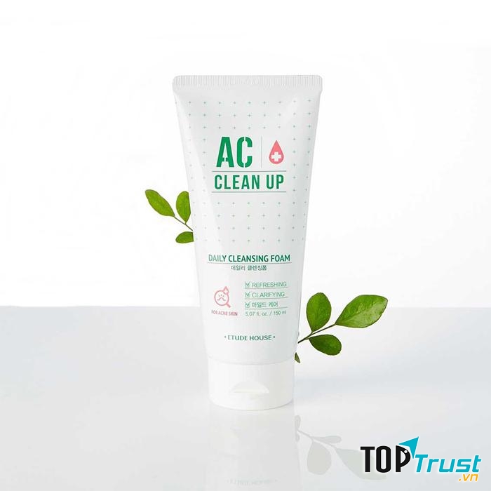 Etude House AC Clean Up Daily Acne Cleansing Foam
