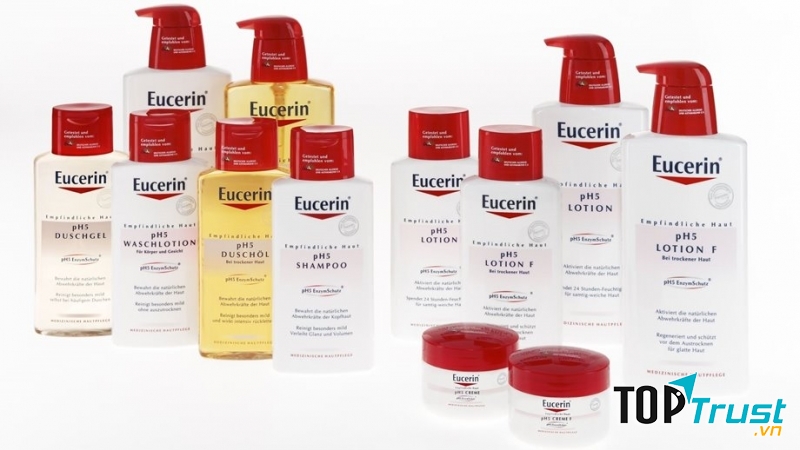 Dược phẩm chăm sóc da Eucerin.