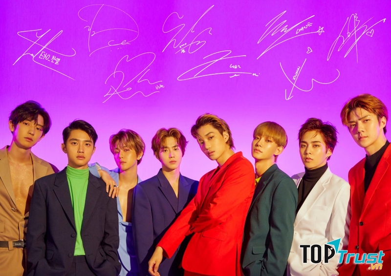 EXO là một nhóm nhạc nam Hàn-Trung được thành lập ở Seoul bao gồm 9 thành viên