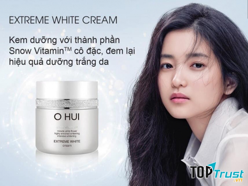 Kem dưỡng trắng da chống lão hóa 50g Extreme White Cream – OHUI