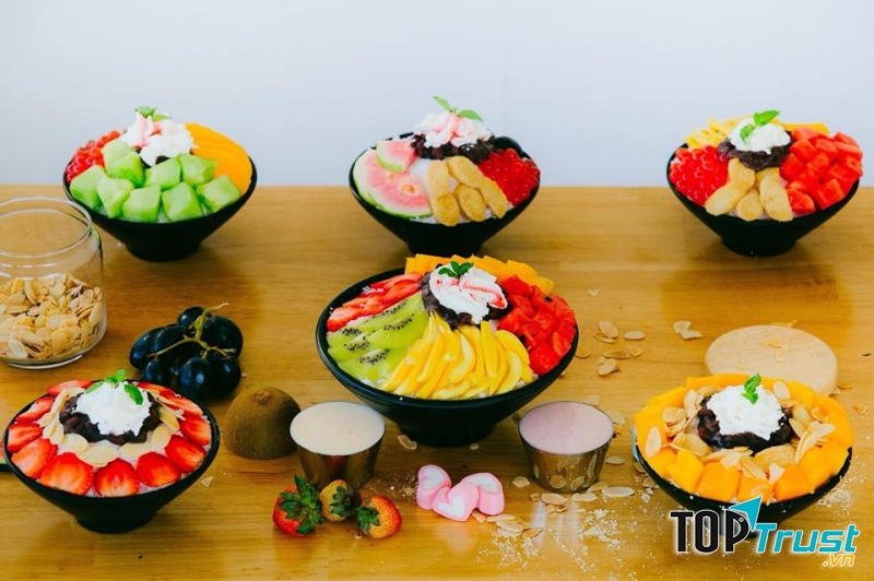 Bingsu tại F5 Fruit & Tea