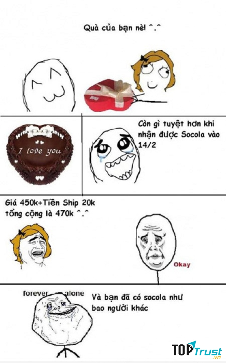 Cách FA được tặng quà