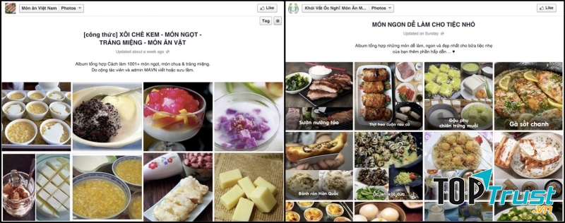 Photo album trên Facebook được nhiều lượt chia sẻ