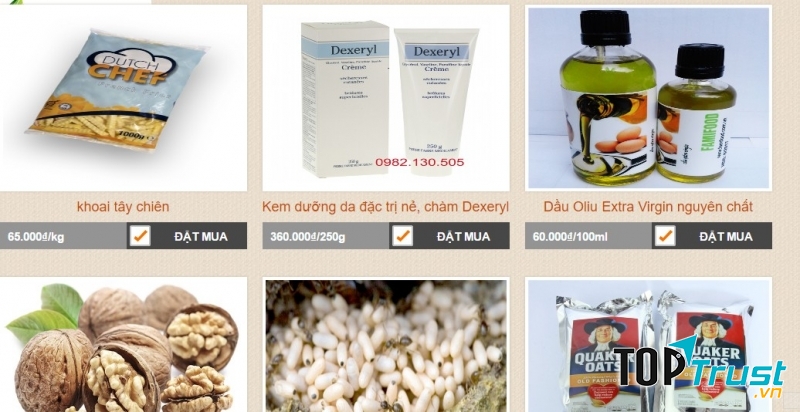 Dầu oliu và thực phẩm sạch từ Fami Food