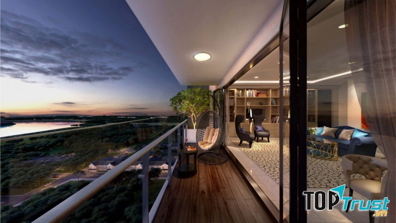 Ban công  Feliz En Vista