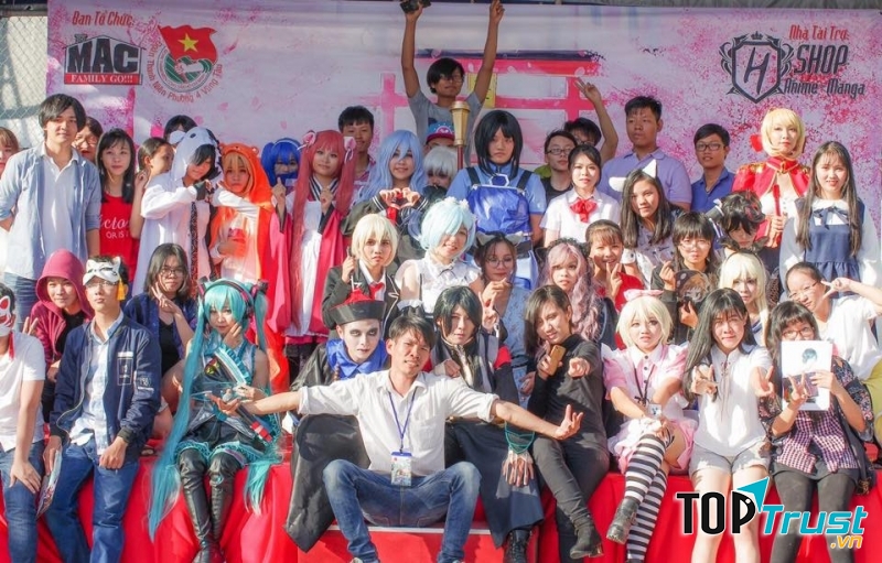 Giao lưu với những người cùng chung sở thích là điểm thú vị của cosplay đấy