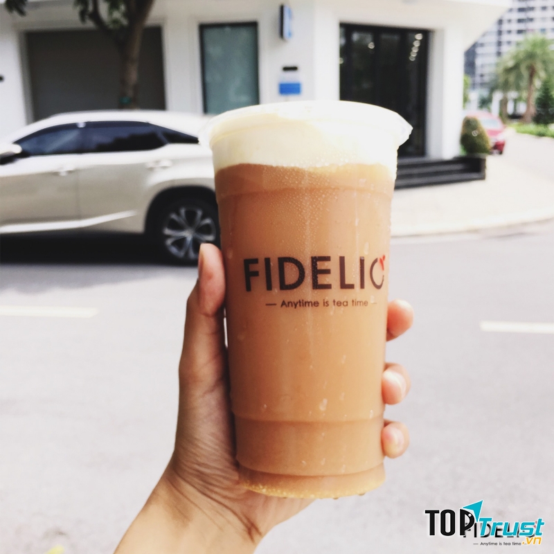 Trà sữa Fidelio là địa chỉ không gian học tập vô cùng hợp lí cho các bạn sinh viên