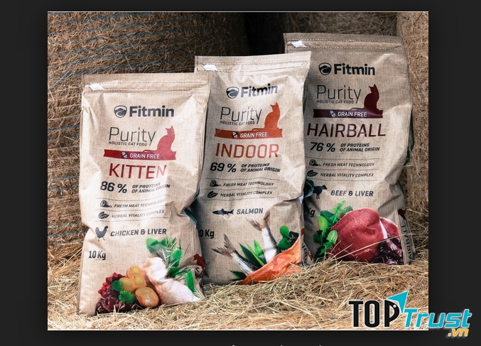 Thức ăn mèo Fitmin Purity Kitten