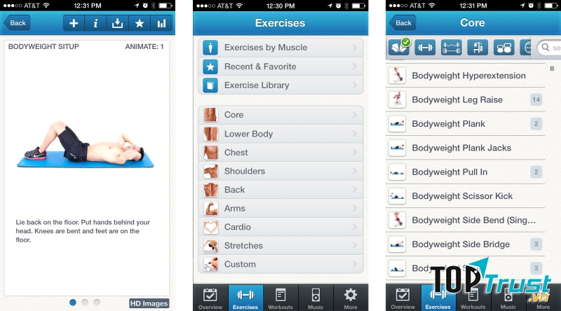 Ứng dụng hỗ trợ tập luyện Fitness Buddy