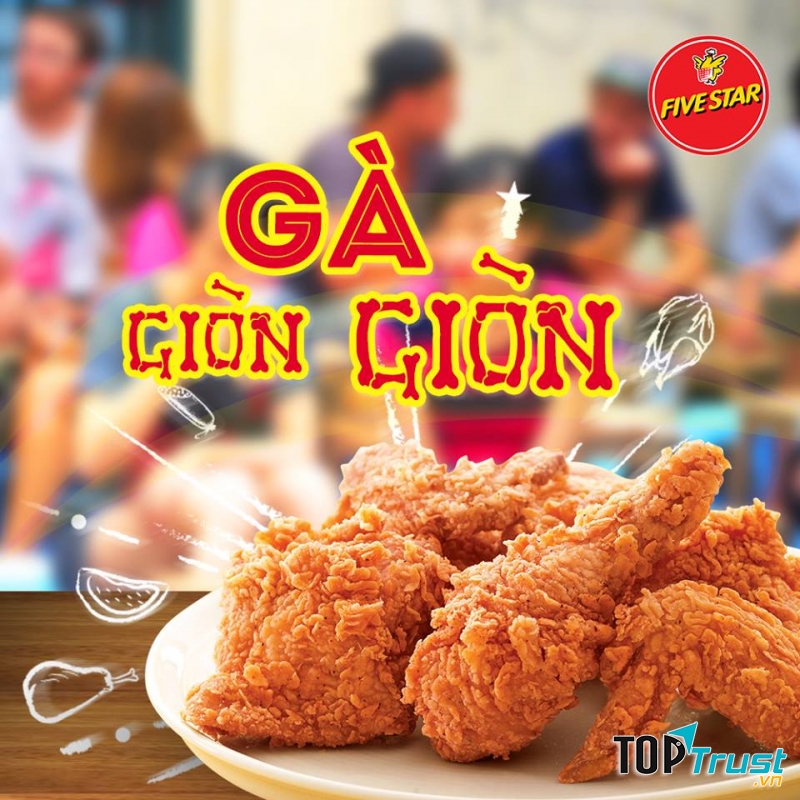 Gà giòn giòn Five star