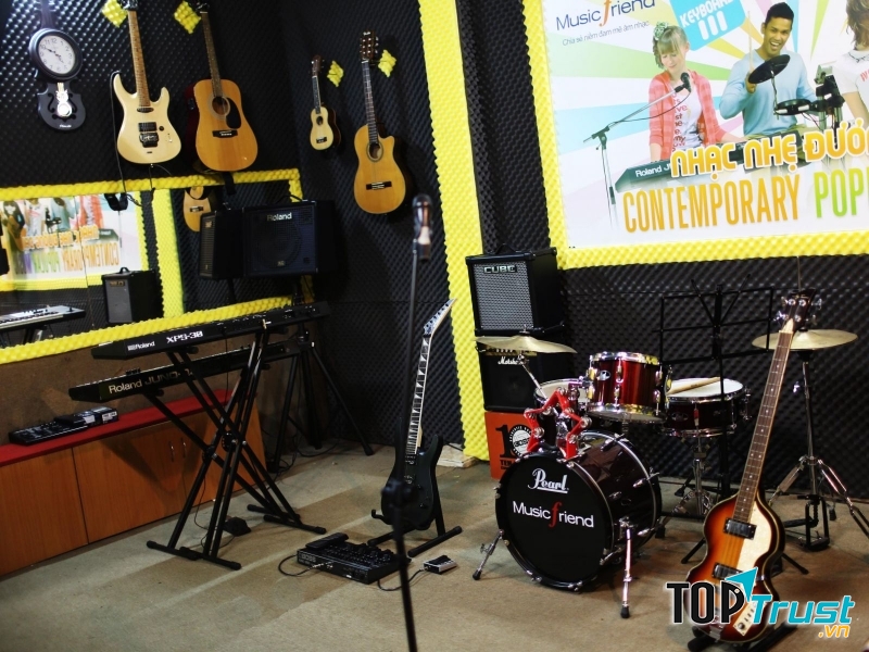 Phòng tập tại Music Friends