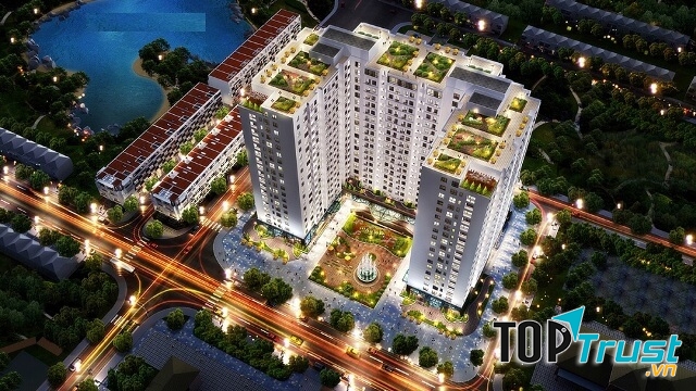 FLC Garden City nhìn từ trên cao