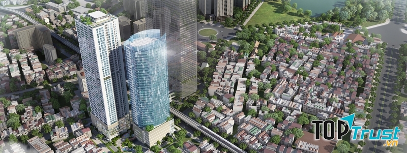 Phối cảnh dự án FLC Twin Towers
