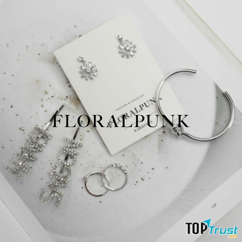 Bông tai, nhẫn, vòng tay bạc tại Floralpunk