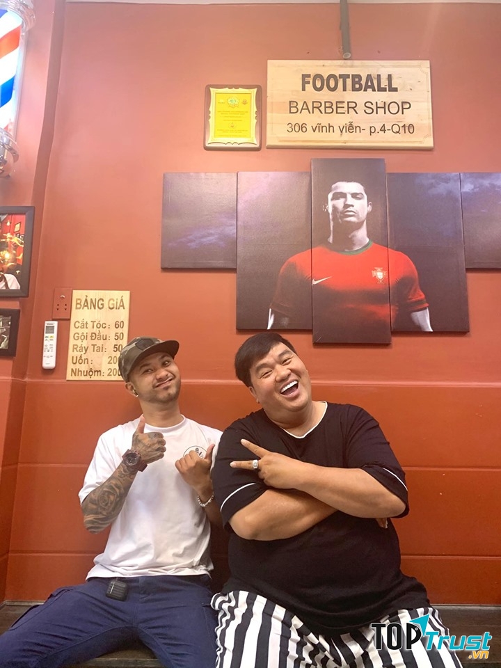 FOOTBALL  BARBER SHOP