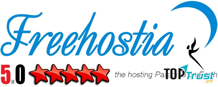 Free hosting của FreeHostia có chất lượng rất tốt và tốc độ phản hồi nhanh đối với người dùng tại Việt Nam