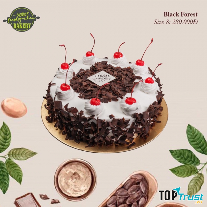 Fresh Garden bánh và cà phê