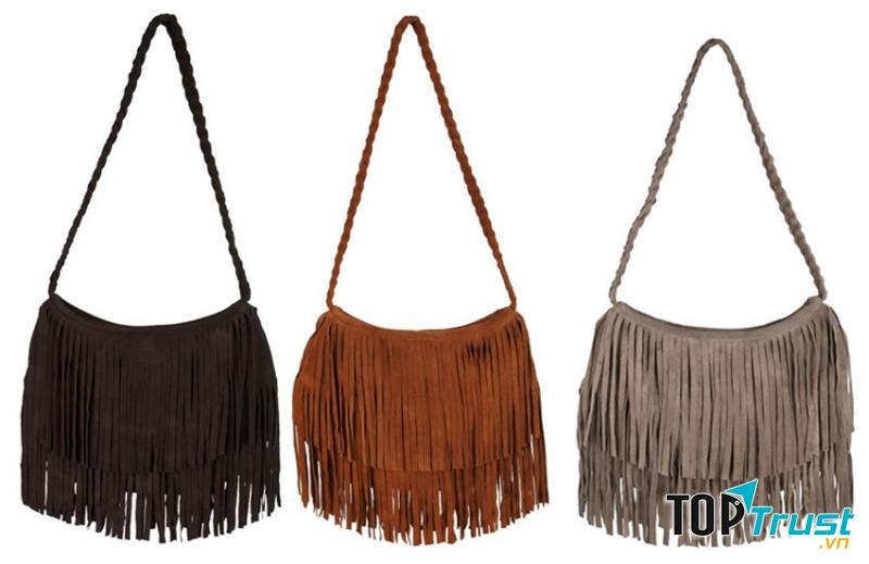 Fringe Bag - Kiểu túi xách du lịch nữ được yêu thích nhất hiện nay