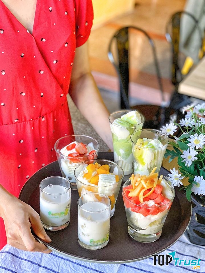 Froyo - Sữa chua dẻo trái cây Đà Nẵng