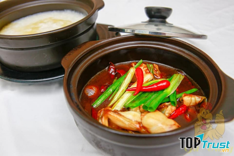 Cháo ếch chiều lòng các vị khách khó tính