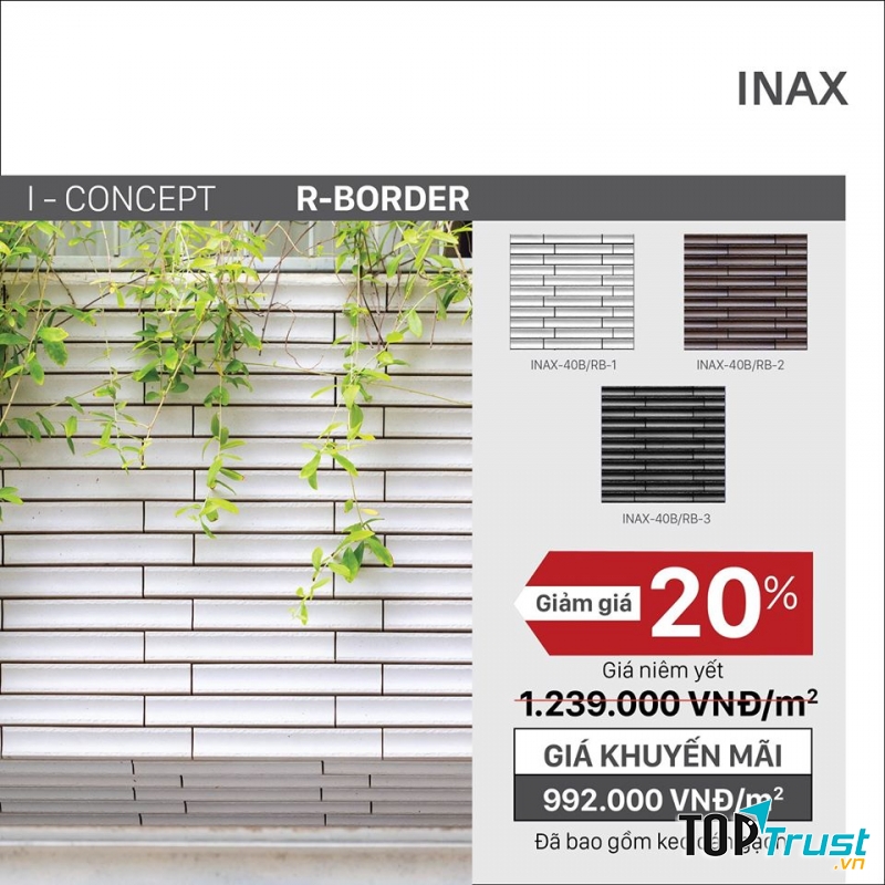 Gạch lát nền Inax
