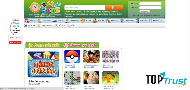 Game Vui 24H