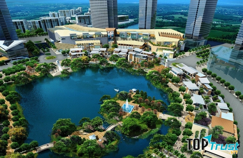 Toàn cảnh từ trên cao của Gamuda Garden