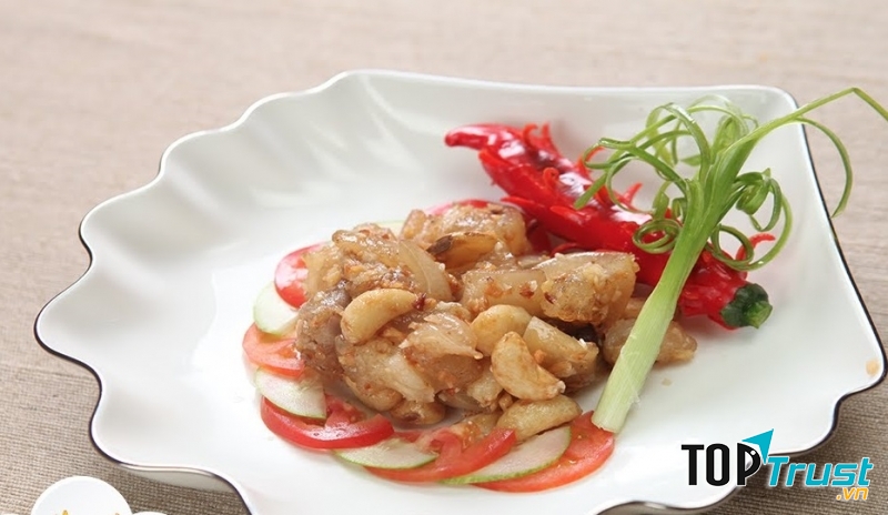 Gân bò cháy tỏi