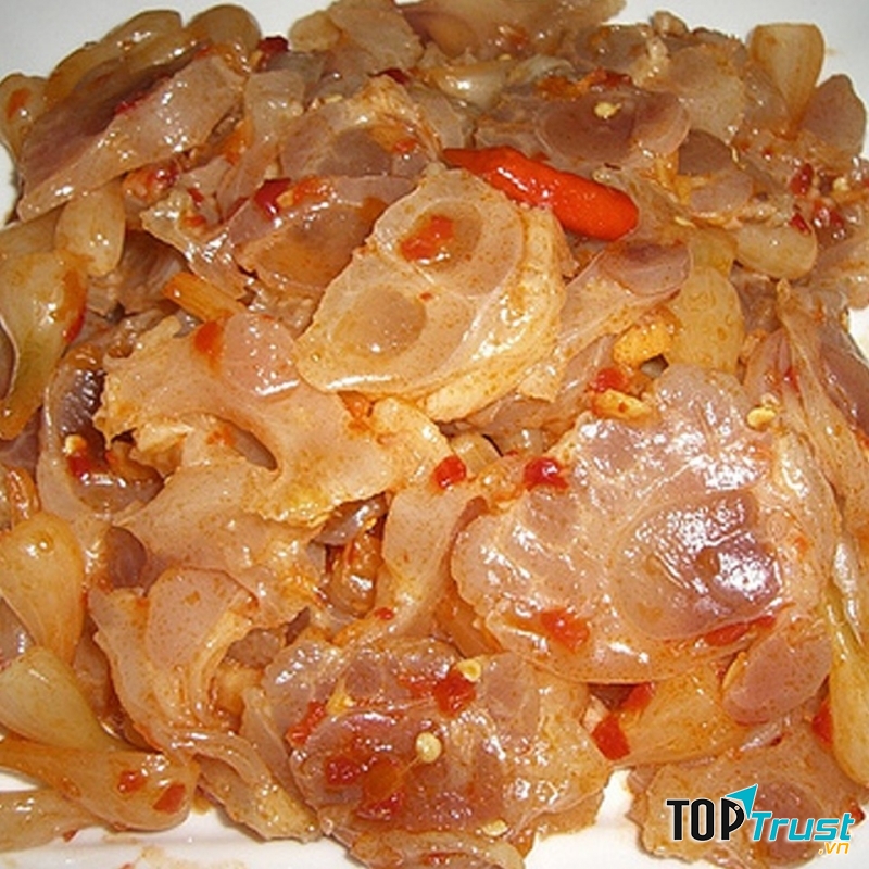 Gân bò muối cốm