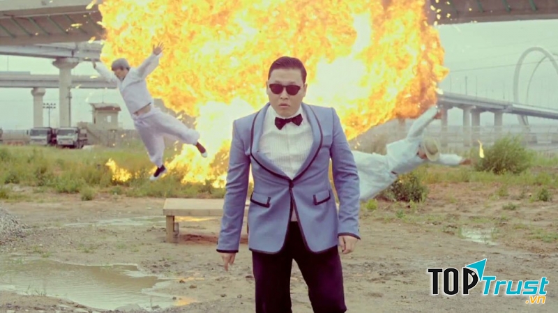 Psy trong mv Gangnam Style