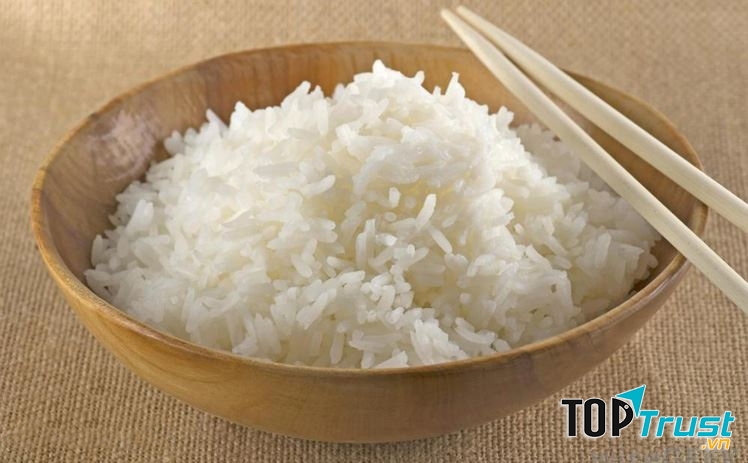 Gạo BC nên cơm khá ngon và dẻo