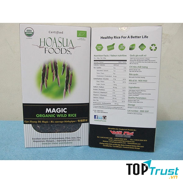 Gạo hữu cơ Hoa Sữa