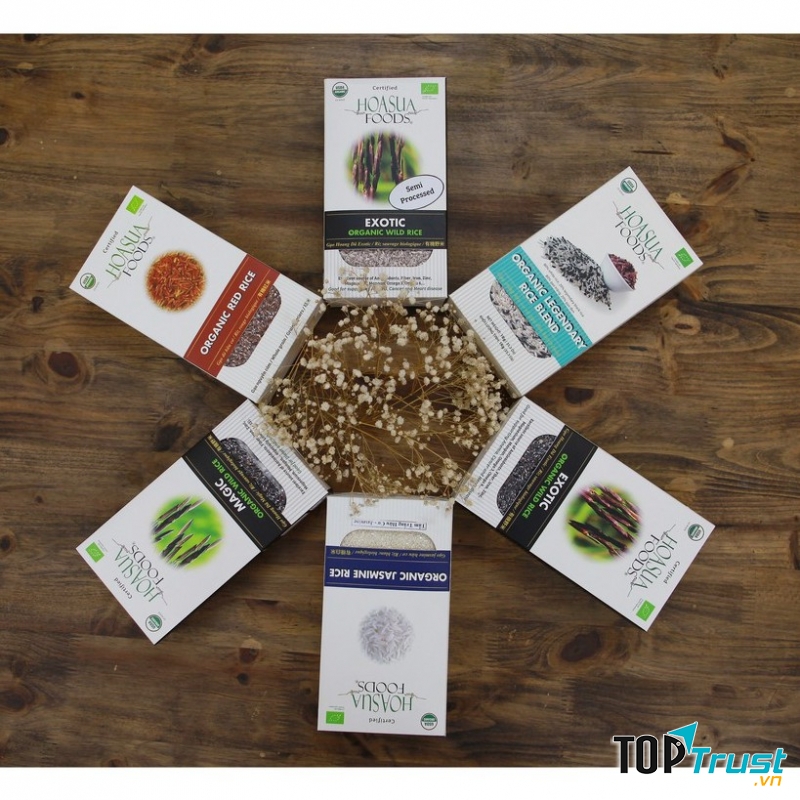 Gạo hữu cơ Hoa Sữa