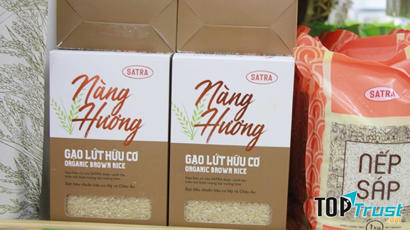 Gạo hữu cơ Nàng Hương.